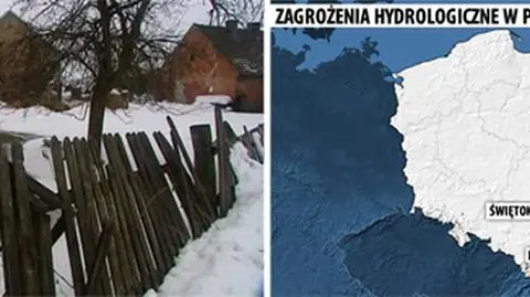 Od południa podnosi się poziom rzek. Będzie gorzej, kiedy zacznie topnieć śnieg