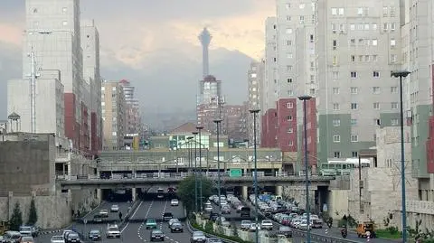 Zanieczyszczenie powietrza w stolicy Iranu