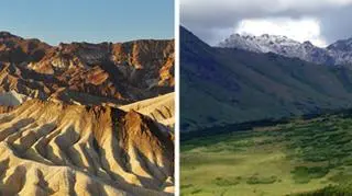 Zabriskie Point w kalifornijskiej Dolinie Śmierci