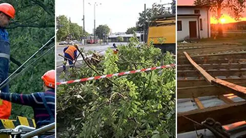 Niszczycielskie burze przeszły nad Polską. Jedna osoba nie żyje, prawie 300 uszkodzonych budynków