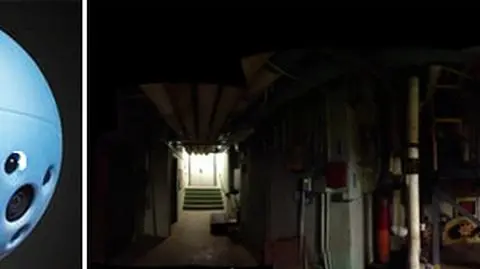 Kamera jak piłka dla ratowników i paparazzi