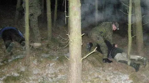 Bursztyniarze złapani na gorącym uczynku