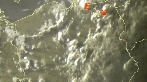 Wyładowania atmosferyczne nad Polską