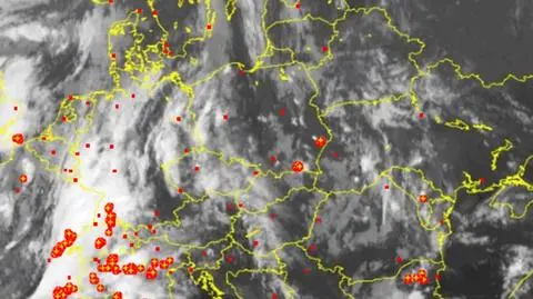 Wyładowania atmosferyczne nad Polską