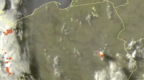 Wyładowania atmosferyczne nad Polską