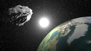 Asteroida przeleciała w pobliżu Ziemi