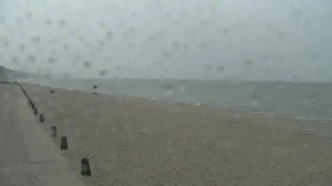 Bałtyckie plaże w deszczu 