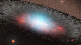 Artystyczna wizja czarnej dziury