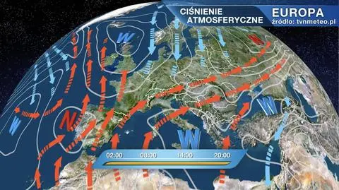 Ciśnienie atmosferyczne nad Europą