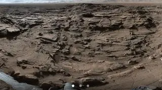 Widok na Marsa z Couriosity