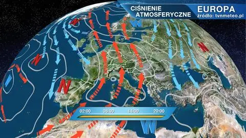 Napływa gorące powietrze