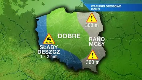 Mapa warunków drogowych