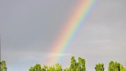Piękny widok nad warszawskim Grochowem