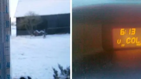 Poranek był bardzo mroźny