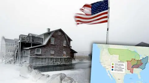 Zderzenie skrajnie różnych mas powietrza nad Nowym Jorkiem. Przed USA znów ciężki czas