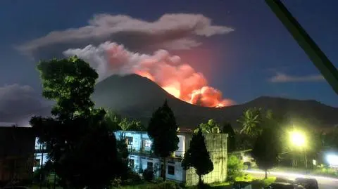 Kolejny wybuch Lokona