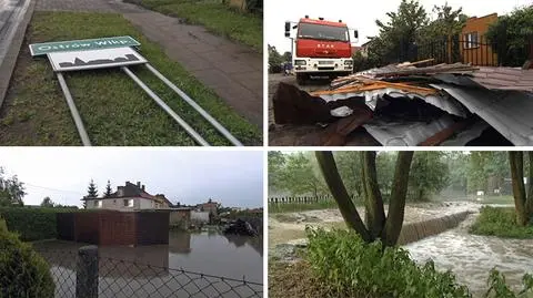 Nawałnice wyrządziły sporo szkód w Ostrowie Wielkopolskim