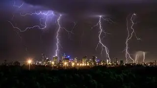 Burza nad Melbourne