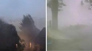 Gwałtowna burza przeszła nad Kaliszem