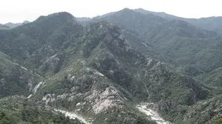 Góry Diamentowe oddzielają obie Koree