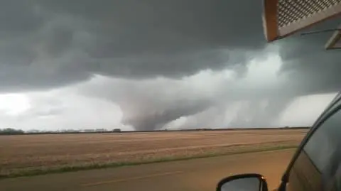 Tornado w Culver w Kansas