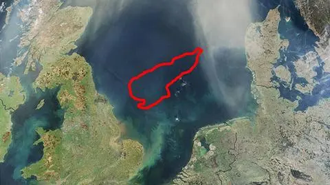 Doggerland to masyw ladowy, który znajdował się na Morzu Północnym