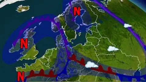 Płynie do nas chłodne i wilgotne powietrze