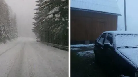 Na południu znowu biało. Sypnęło w Beskidach, Tatrach i Sudetach