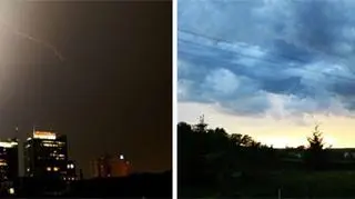 Burzowa chmura nad Ziemią Lubuską