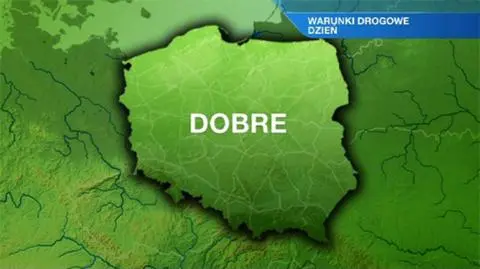 Nocą warunki na drogach będą dobre
