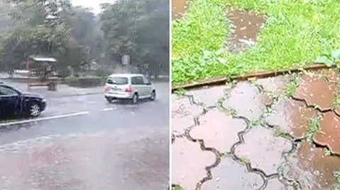 Deszcz i grad oczami Reporterów 24