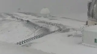 Na Hawajach poprószył śnieg