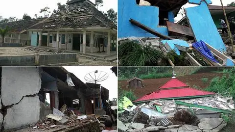 Ziemia zatrzęsła się w Indonezji. Trzy osoby nie żyją, setki uszkodzonych domów