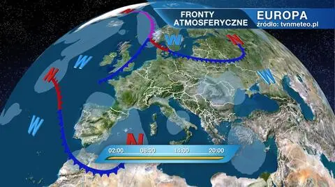 Fronty atmosferyczne w Europie