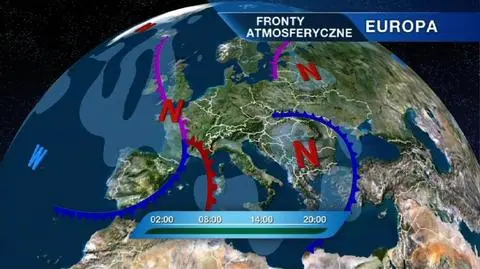 Europa pod wpływem niżów