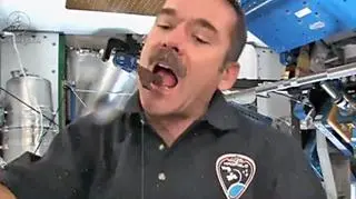Chris Hadfield je ciastko w kosmosie