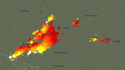 Ścieżka burz nad Polską