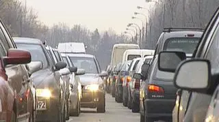 Powrót do domu w korku, ale bez deszczu