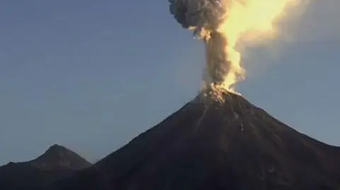 Colima pokazuje mieszkańcom Meksyku swój ognisty temperament