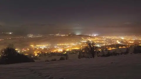 Południe kraju ze smogiem