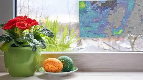 Miejscami popada deszcz i deszcz ze śniegiem