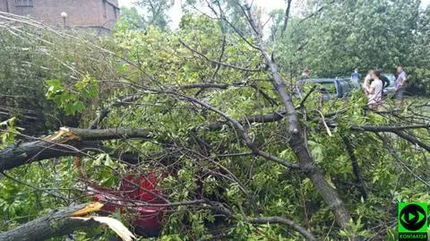 Niszczycielskie burze nad Polską 