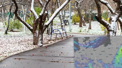 Możliwe są opady deszczu ze śniegiem