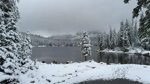 W USA spadł pierwszy śnieg w tym roku