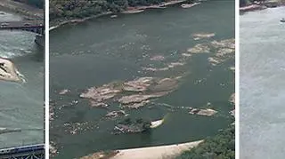 Wisła widziana z pokładu Błękitnego24