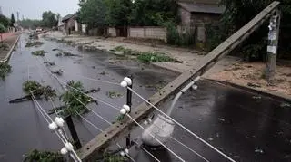 Zniszczonych zostało wiele domów