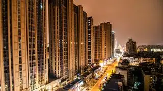 Chengdu nocą