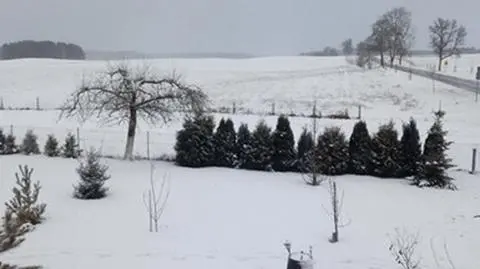 Biskupiec, Siedlce, Dolina Rospudy. Pokazujecie nam, gdzie jest zima