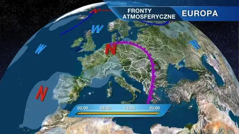 Fronty atmosferyczne w Europie