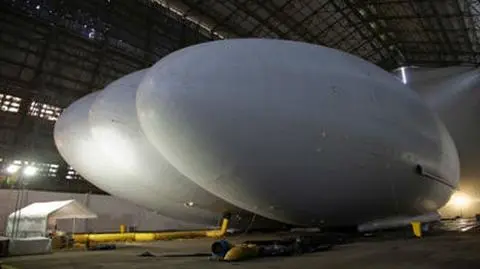 Największy statek powietrzny na świecie: nie ma skrzydeł i  nie potrzebuje lotniska